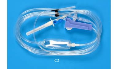 Infusion sets for single use